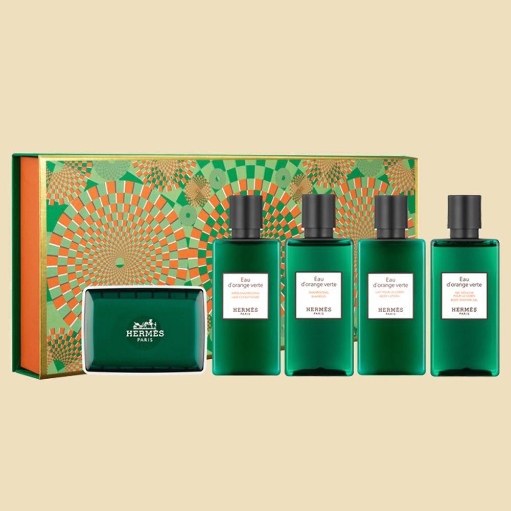[Hermes] 에르메스 오도렌지 베르테 헤어&바디 5종세트 + 쇼핑백포함