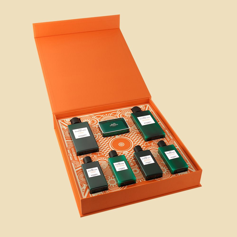[Hermes] 에르메스 오도렌지 베르테 헤어 스페셜 7종세트 + 쇼핑백포함