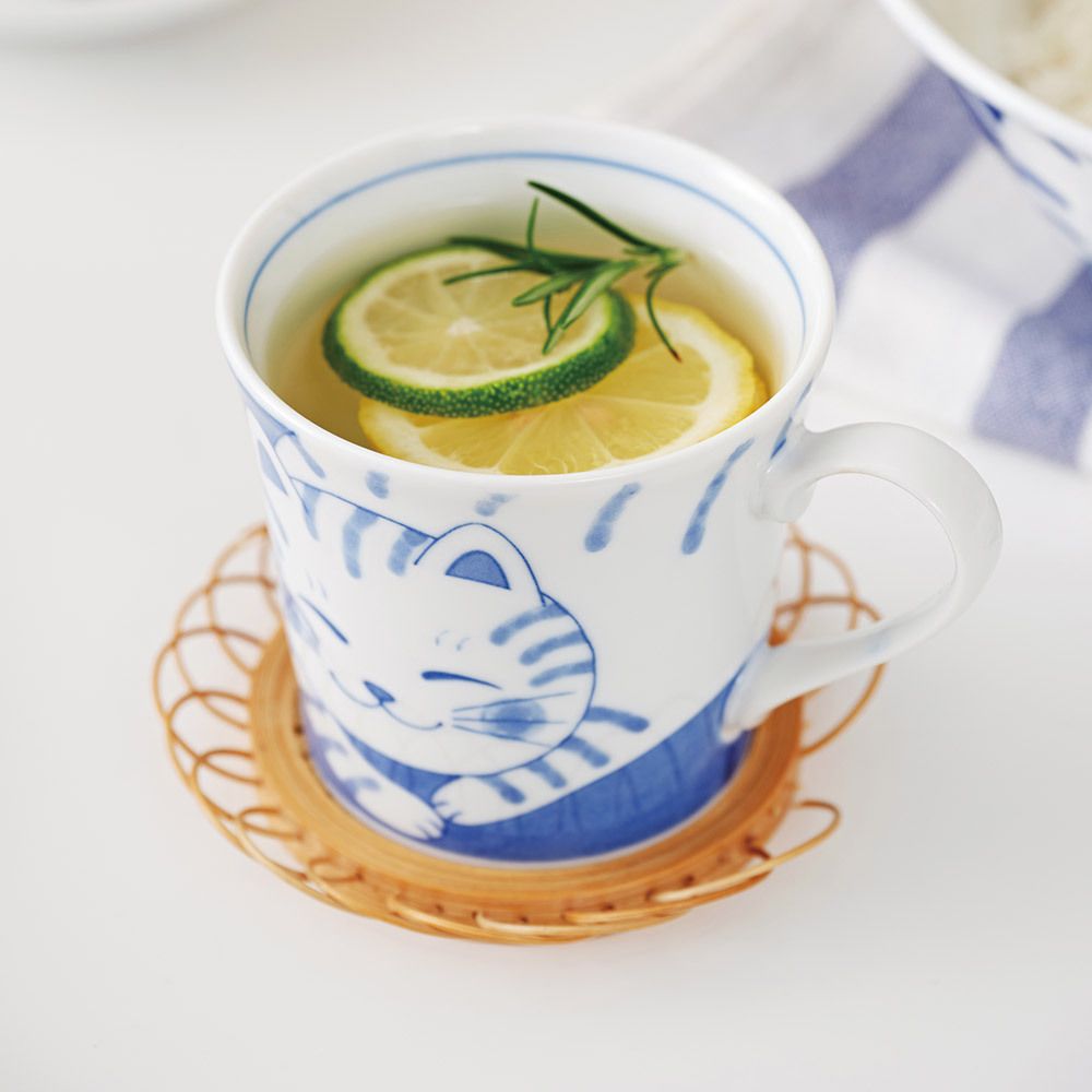 [부엌다옴] 일본감성 귀여운 도라 야옹이 머그 컵_정품
