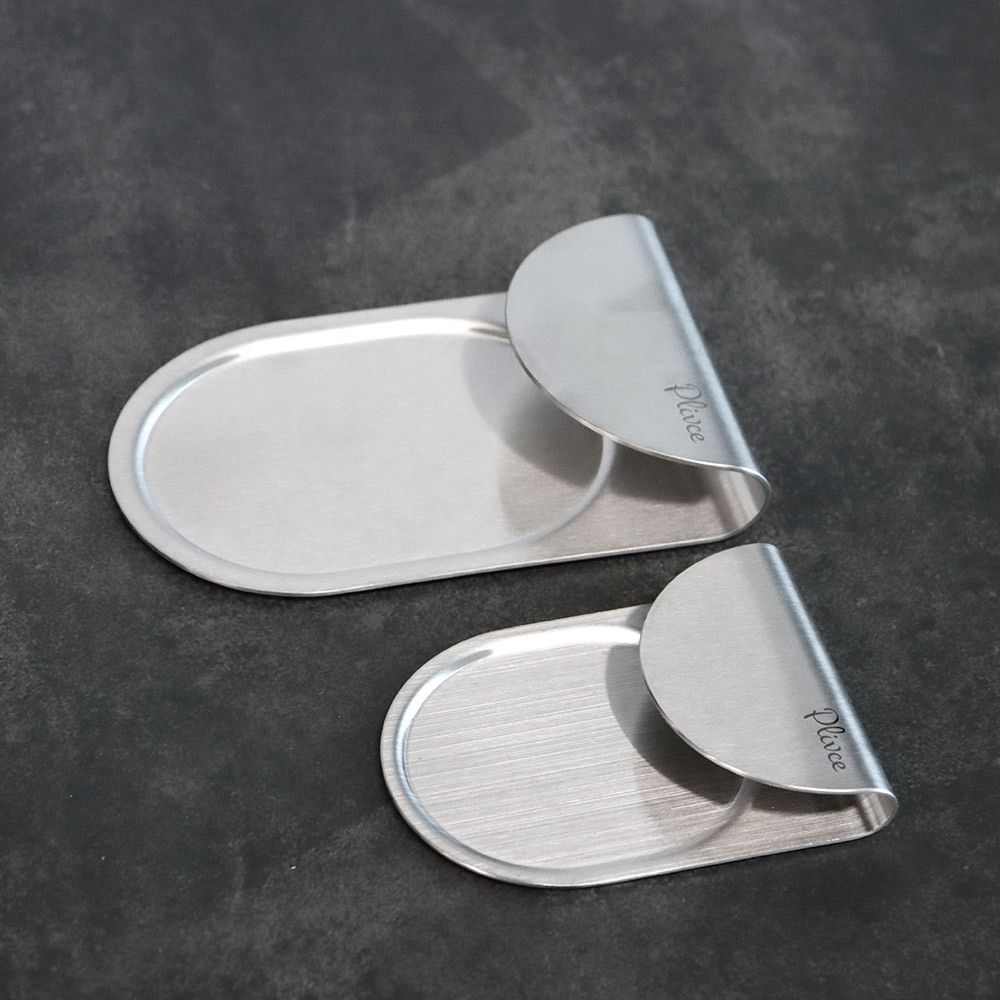 [플리비체] 스텐304 국자받침대 (소/대)