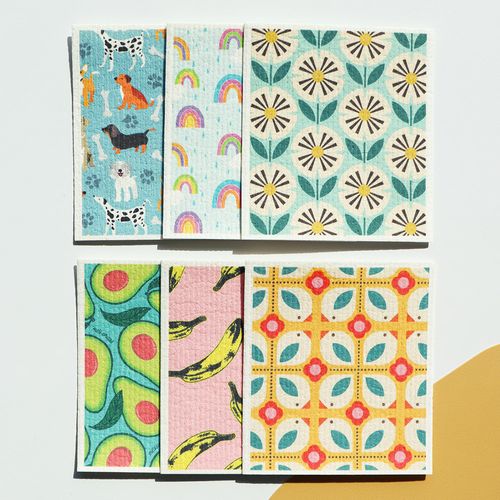 흡수빠른 루오 셀룰로오스 행주 세트 3P (2종 택1)