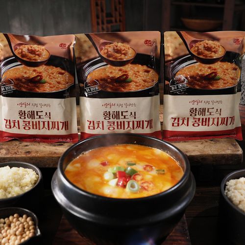 이순실의 직접 갈아만든 황해도식 김치콩비지찌개