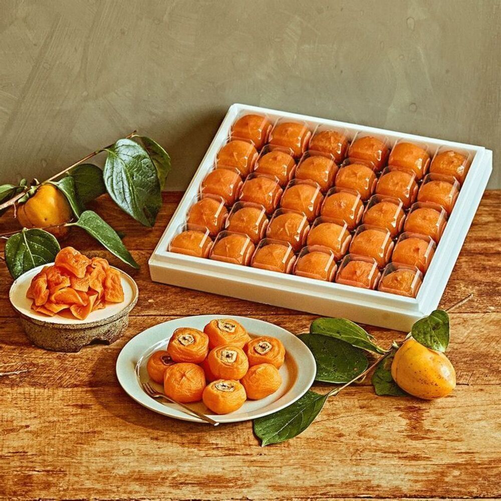 [산지직송] 겉쫀속촉! 70년 전통 노하우로만든 달콤함, ‘청도 햇 반건시/감말랭이'