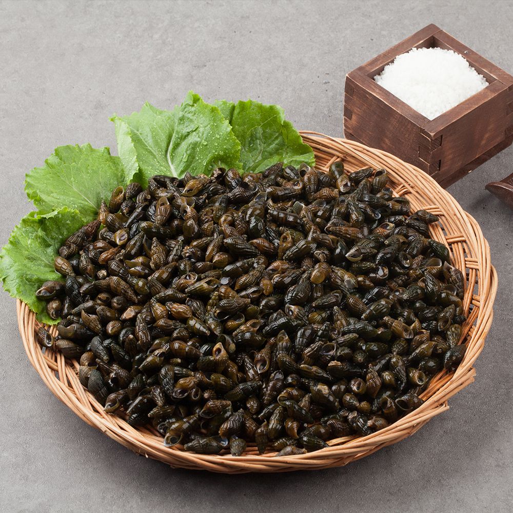 [단4일만] 청정 1급수! 섬진강 제철 '생다슬기 1kg / 깐다슬기 200g'