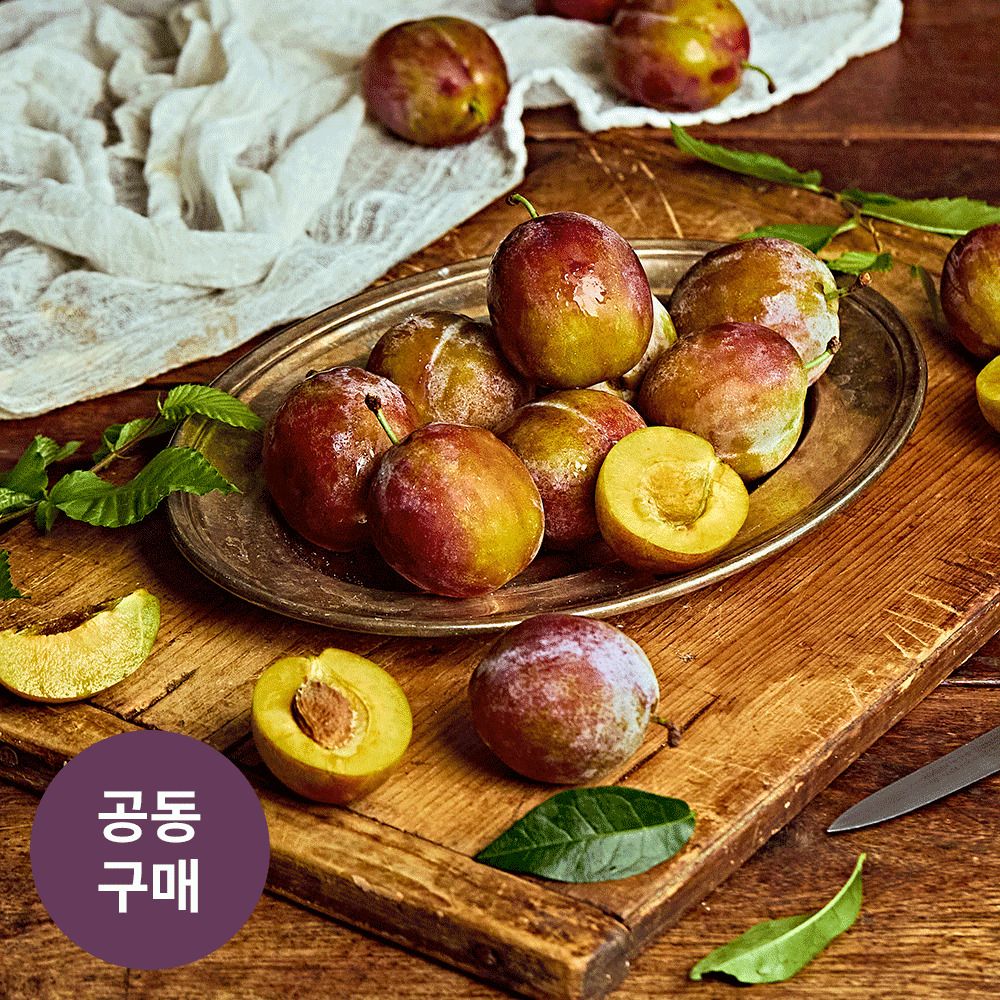 [안동직송] 식이섬유 폭탄! 국내재배한 서양자두, 달콤쫀득 ’제철 생 푸룬(1kg)‘