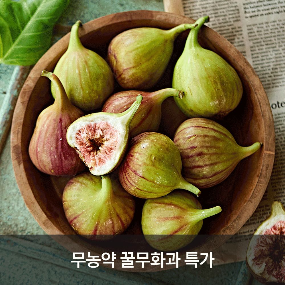 [품질보장] 해남에서 자란 고당도 ‘무농약’ 하우스 꿀무화과(800g)