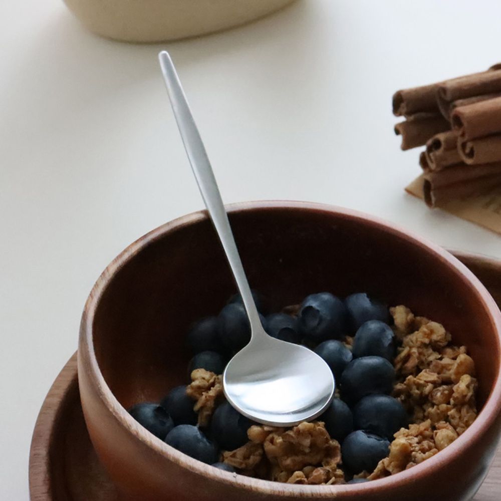 [플리비체] 국산 스텐304 티스푼 4개 세트