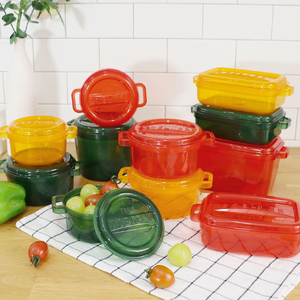 [실리] 젤리 푸드박스 밀폐용기 5P세트