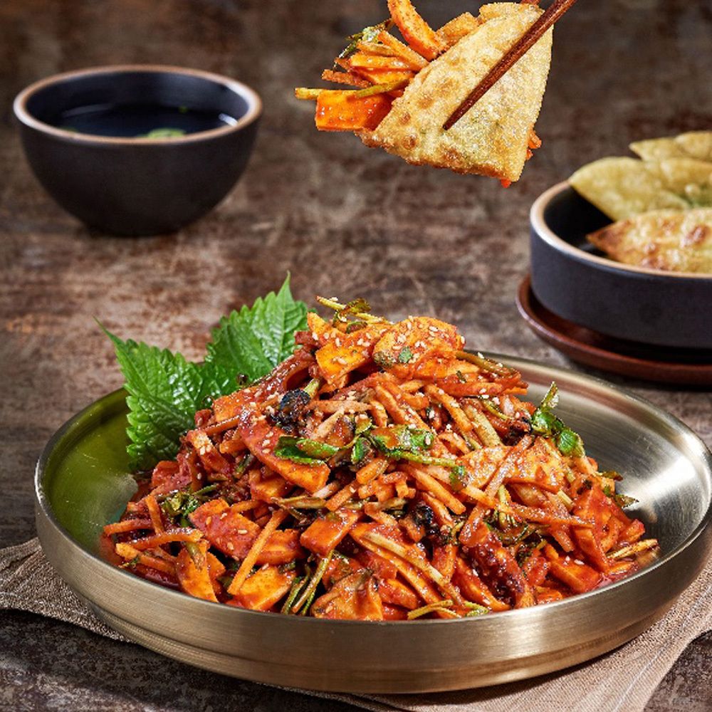 [대구맛집밀키트] 40년전통 똘똘이 무침회 + 납작만두