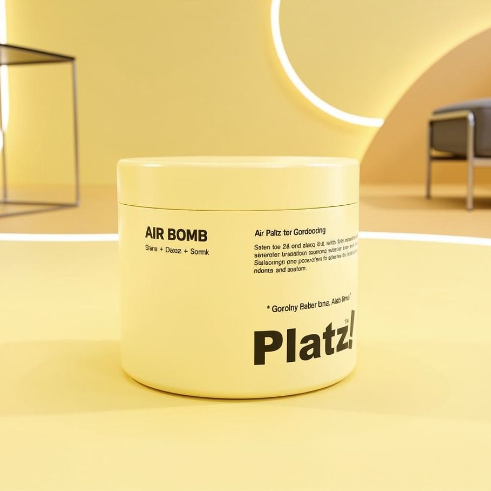 [알뜰특가] 플라츠 에어밤 탈취제 400g 대용량 나이스레몬향 단품