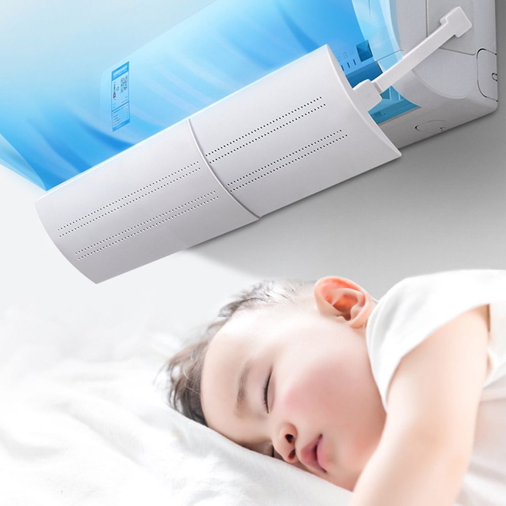 냉방병 방지 에어컨 바람막이 각도/길이조절 윈드바이저