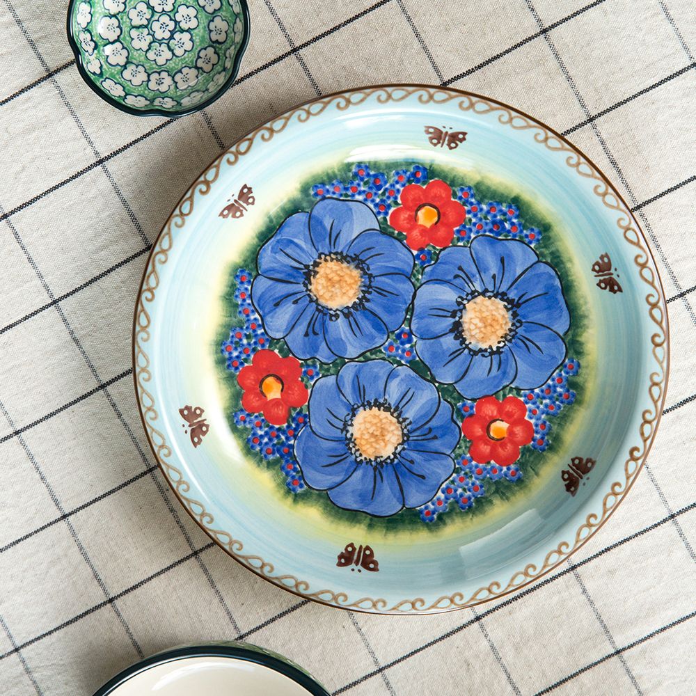 [파뷔에] 폴 블루 대접시 그릇