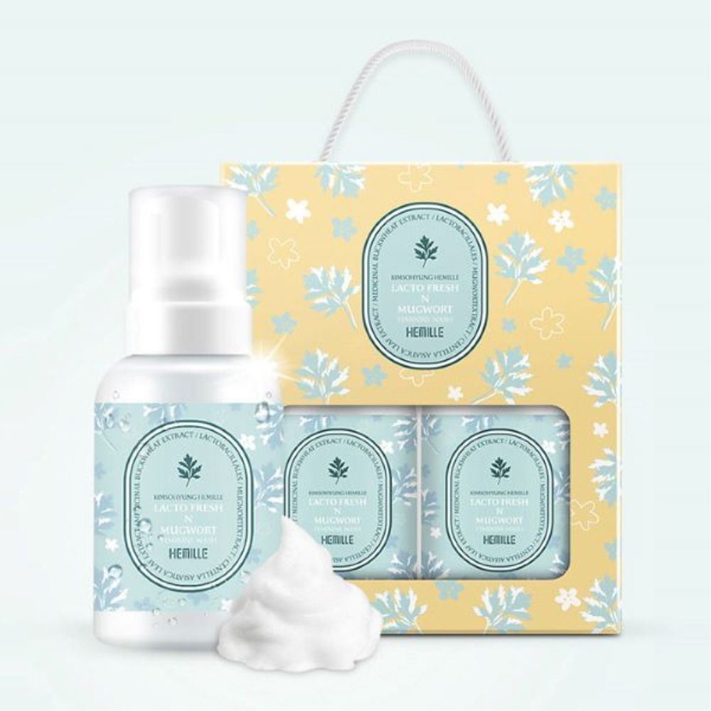 [김소형] 헤밀레 락토프레쉬 앤 쑥 여성청결제 280ml 1+1 (2개)