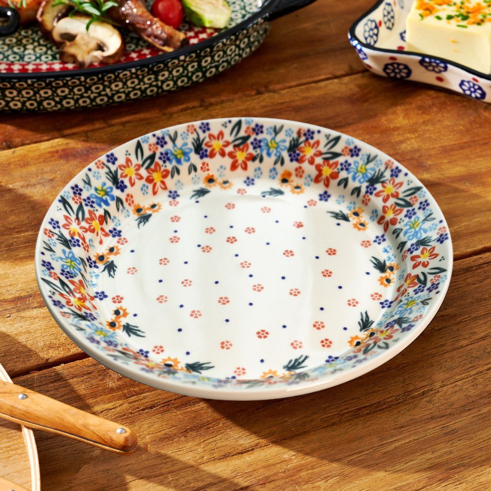 [파뷔에] 잘리피에 대접시 (화이트플라워) 그릇