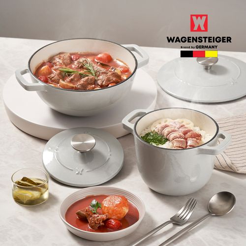 바겐슈타이거 클램 무쇠주물냄비2종세트