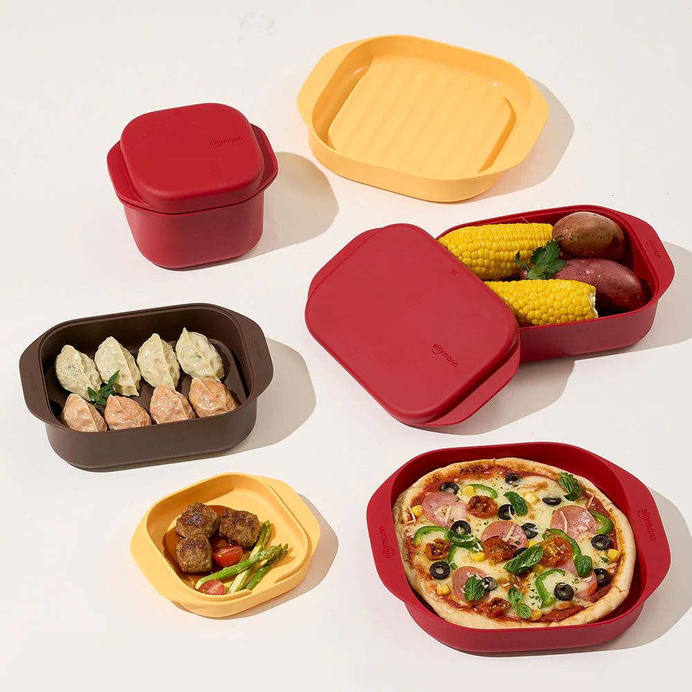 [실리만] 이지웨이 실리콘 찜기 3종 (팟, 멀티, 디쉬)