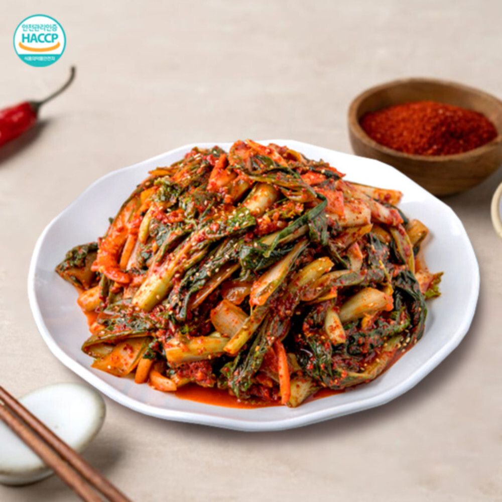 [국제요리대회최우수상] 국내산 전라도 얼갈이김치 3kg