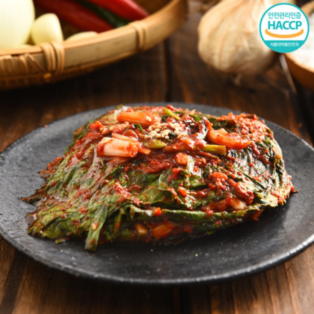 [국제요리대회최우수상] 국내산 전라도 깻잎김치 1kg