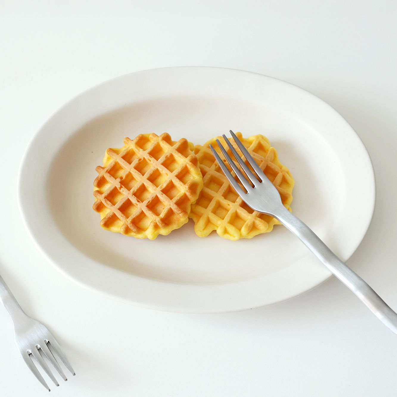 커브 디저트 커트러리