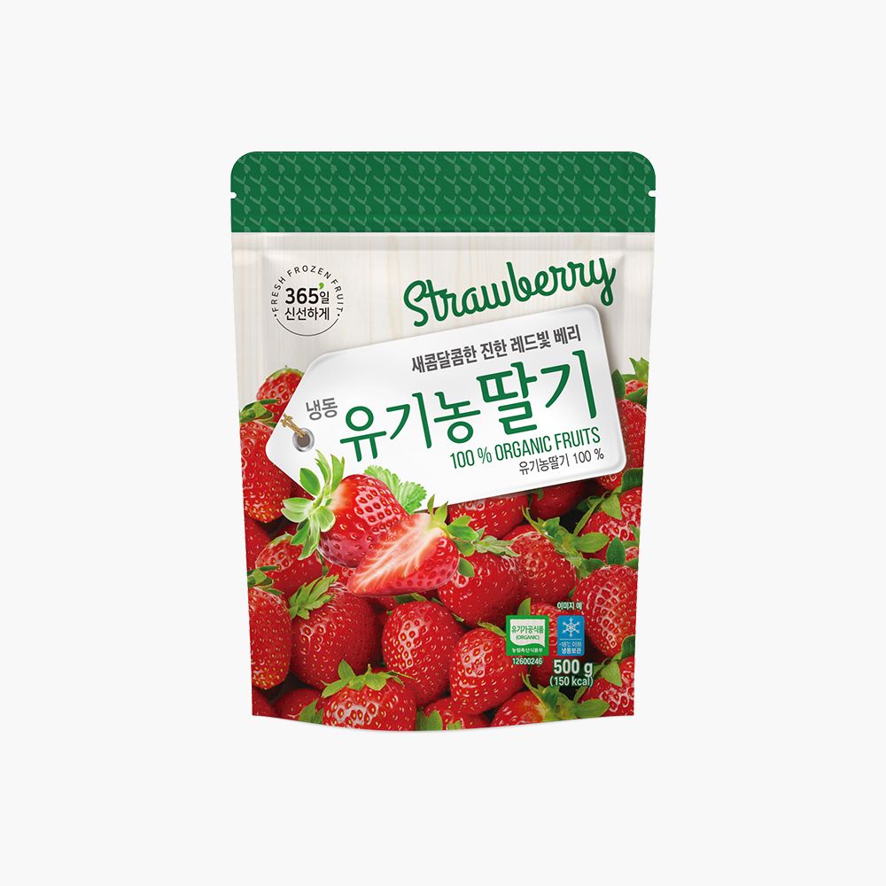 [호재준] 냉동 유기농딸기(미국산) 500g