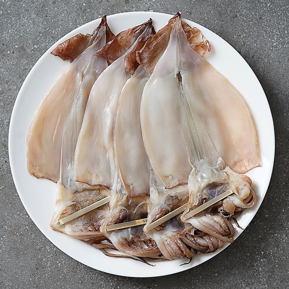 [촉촉쫄깃] 원양산 반건조 오징어 (소소~특대) [FD]