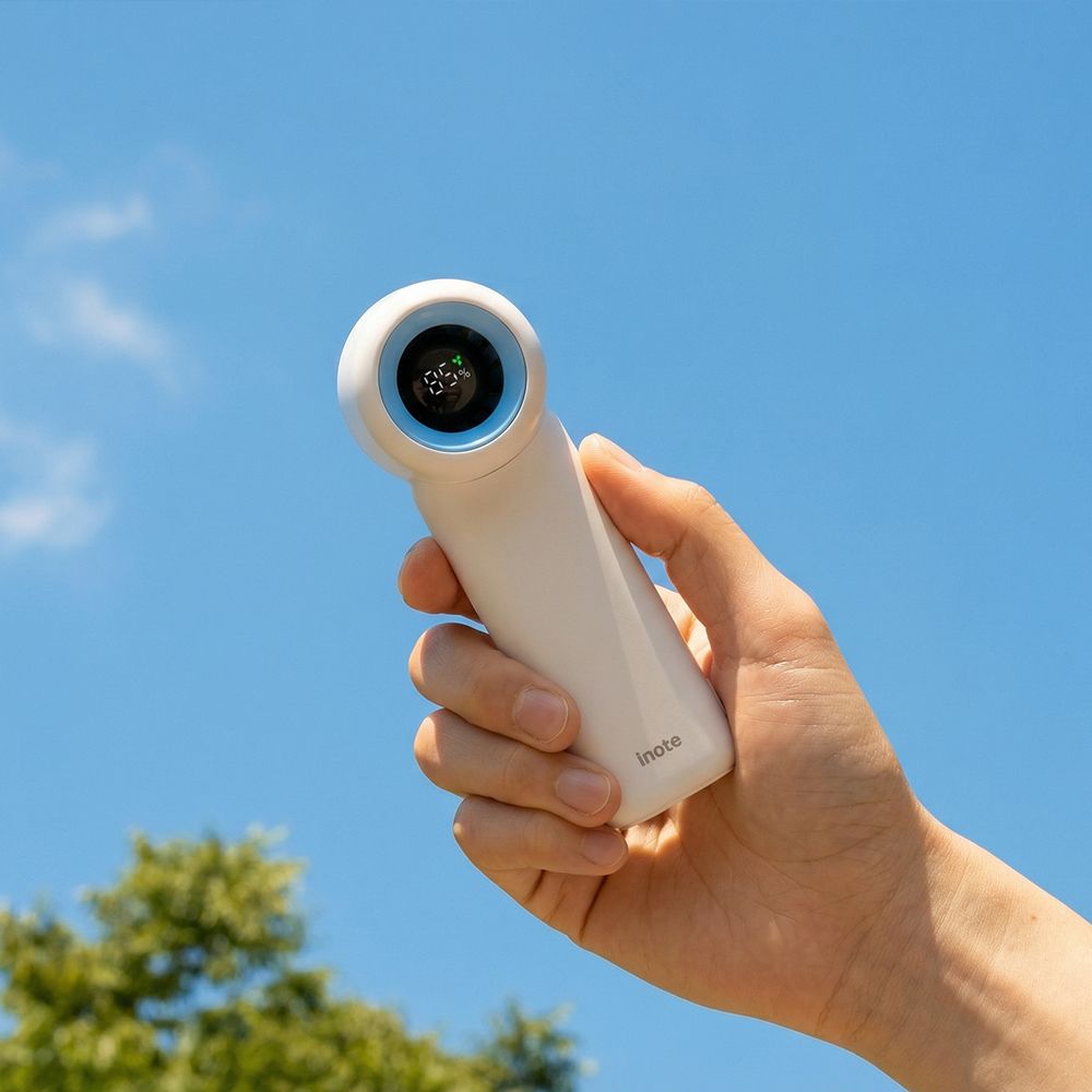 [아이노트] 휴대용 소형 5단계 풍량 미니 핸디 선풍기 TBH11