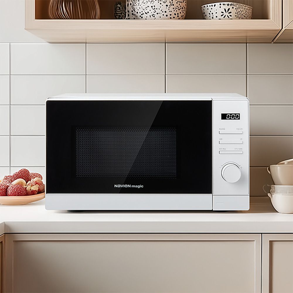 나비엔 매직 전자레인지 전자식 20L 화이트 MWR-1401ET