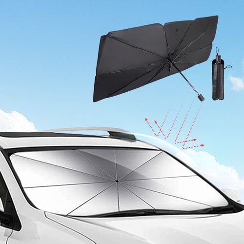 차량용 햇빛가리개 우산형 앞유리 썬바이저(+전용파우치)