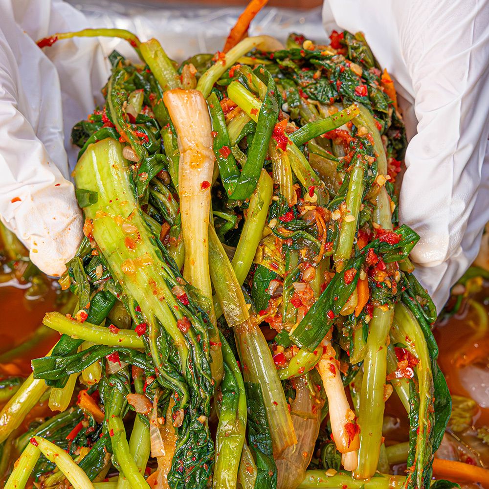 시원하고 아삭한 국내산재료 어린 열무김치 3kg 5kg