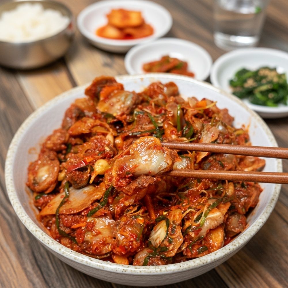 향긋한 달래 꼬막무침&꼬막장