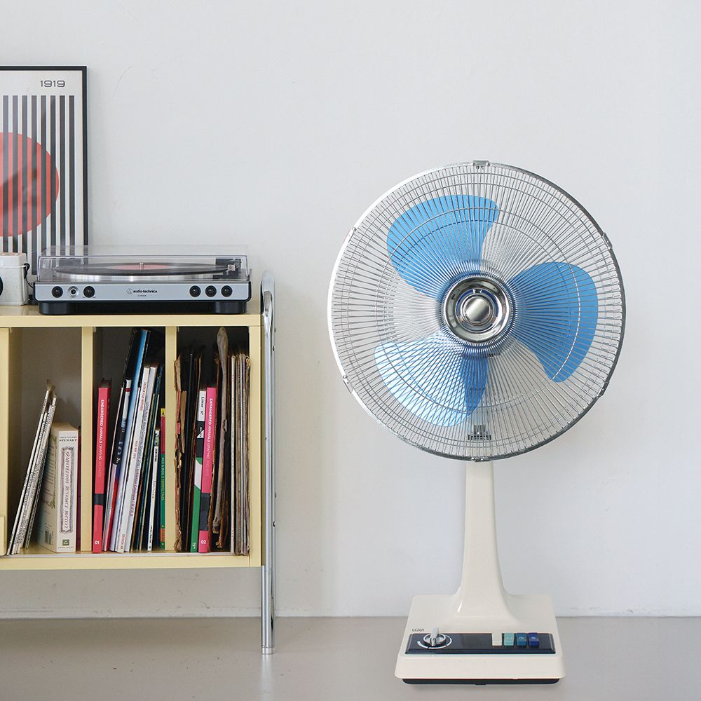 [LEZEN] 르젠 레트로 BLDC 리모컨 선풍기