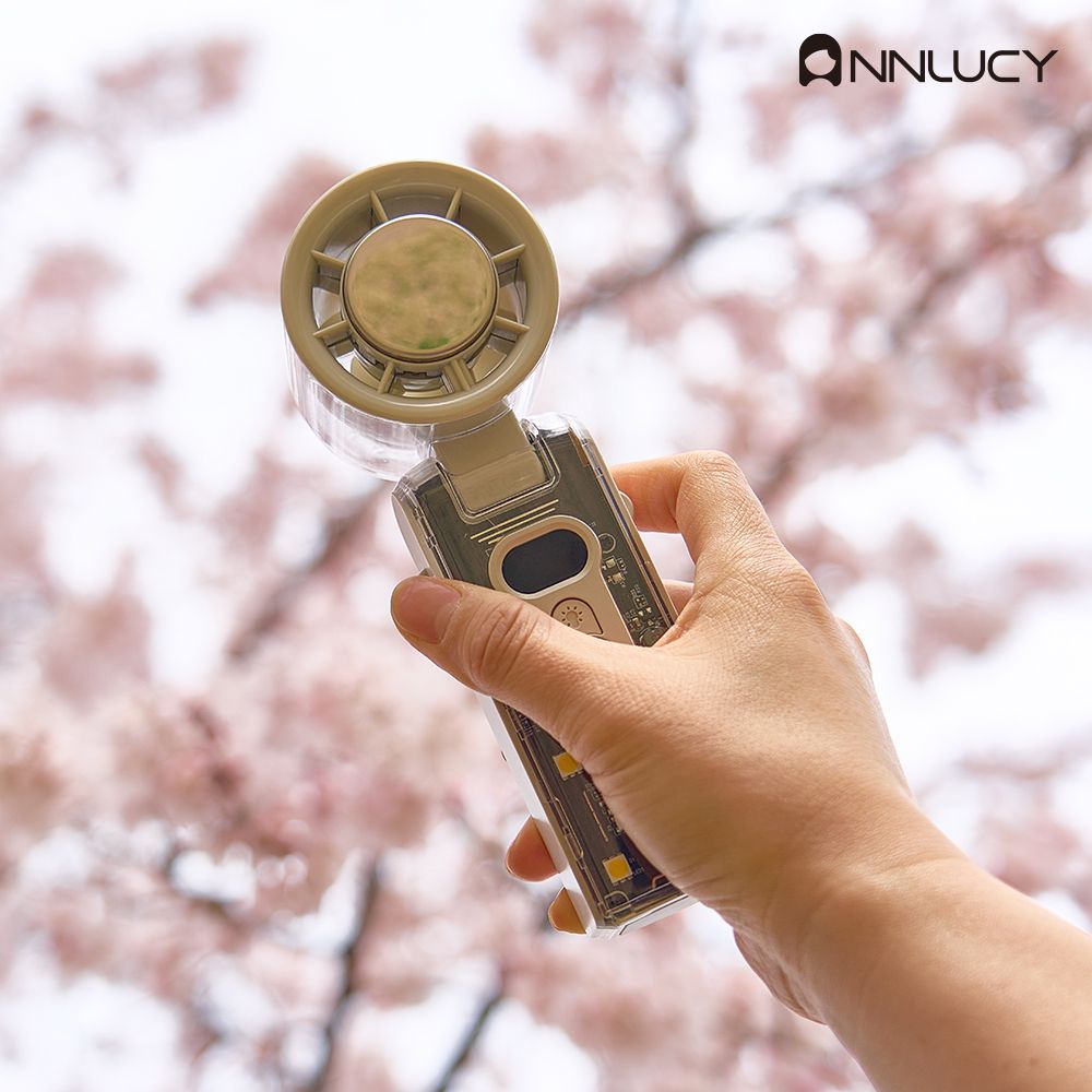 [앤루시] 프로즌 폴드 초경량 핸디형 선풍기 