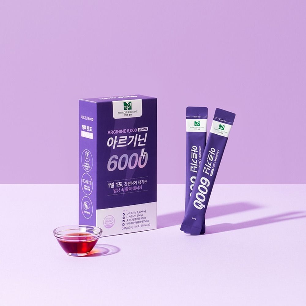 미라클루틴 아르기닌 6000 14포