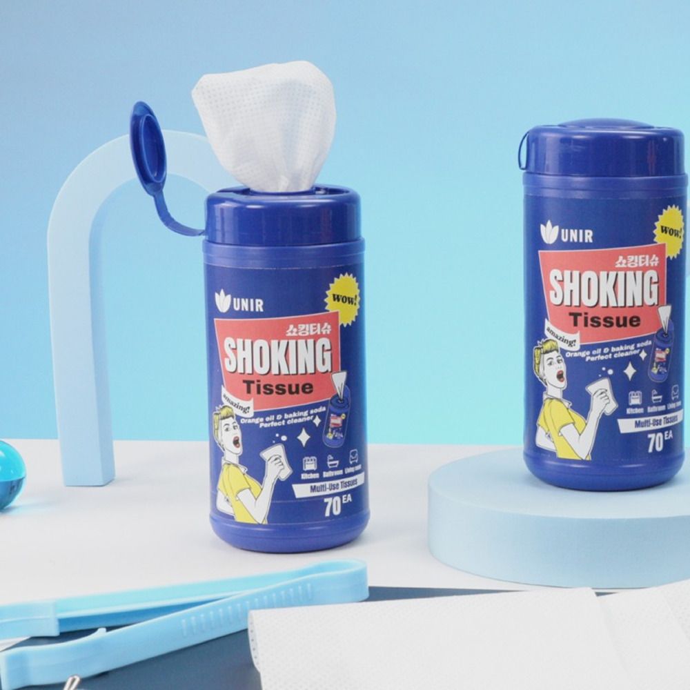 유니어 쇼킹티슈 70매
