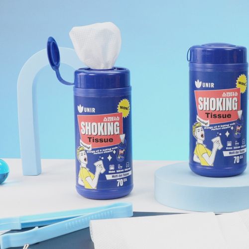 유니어 쇼킹티슈 70매
