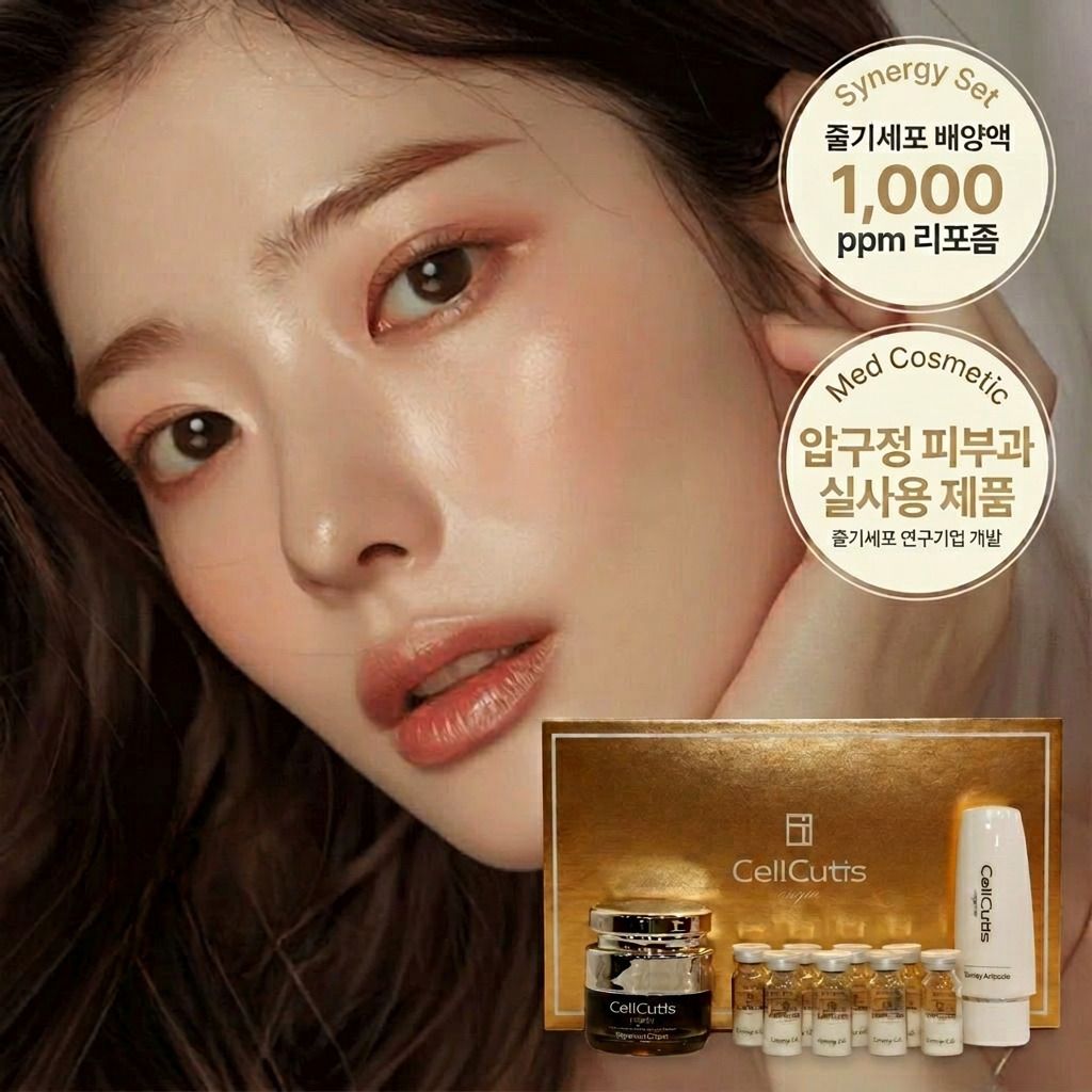 [압구정피부과 정품] Med- Cosmetic 줄기세포 셀큐티스 시너지세트