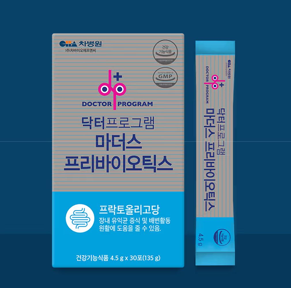 차바이오 닥터프로그램 마더스 프리바이오틱스 30포