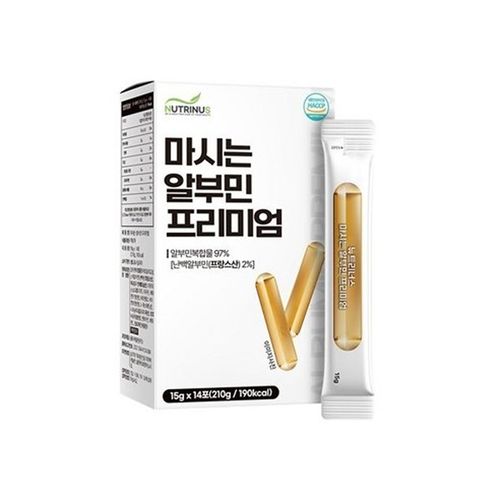 뉴트리너스 마시는 알부민 프리미엄 (15g x 14포)
