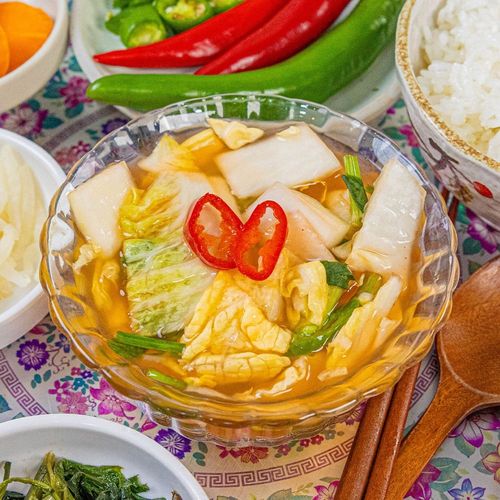 전재료 국내산 시원한 전라도식 나박 물김치 1.5kg 3kg