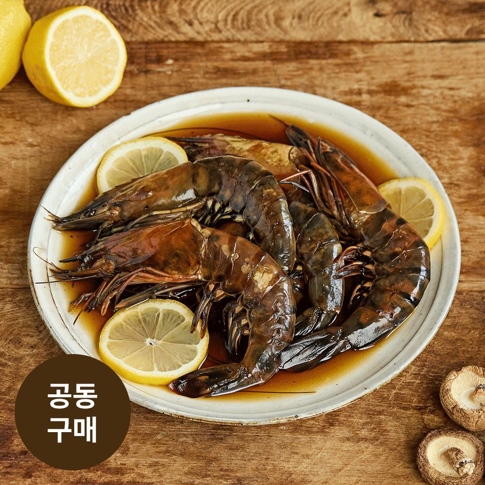 [공동구매] 새우의 왕! 압도적 크기 ‘블랙타이거새우장’ & 명인 '깐새우장' 3종 (간장/양념/불새우)