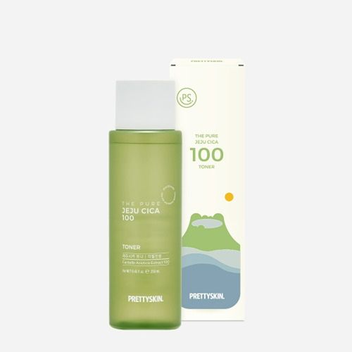 프리티스킨 더 퓨어 제주 시카 100 각질 진정 토너 250ml