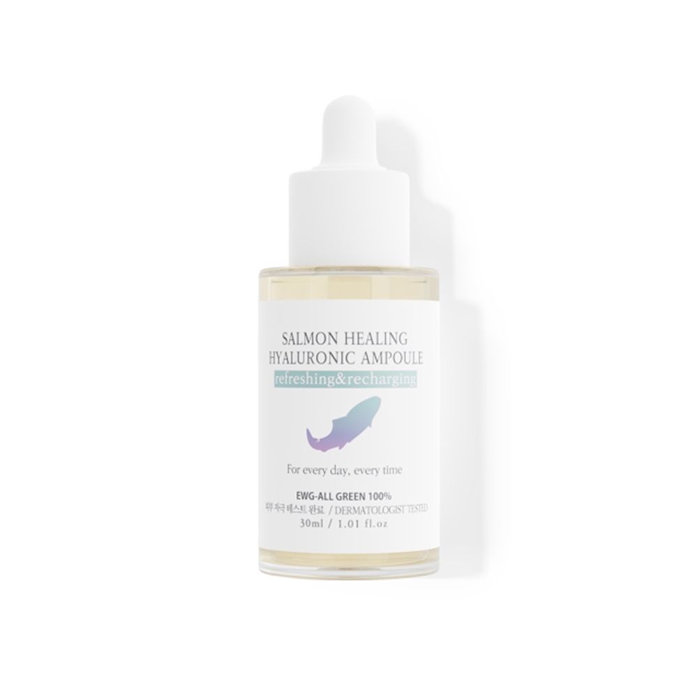 레스파라 살몬힐링 PDRN 연어 병풀 히알루론산 앰플 30ml