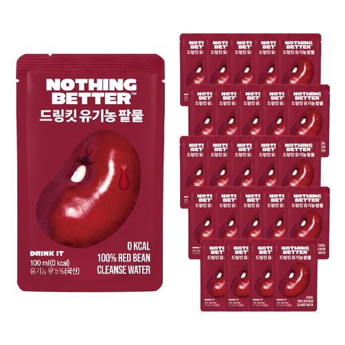 0kcal유기농 드링킷 팥물 (1box,100ml x 24포)