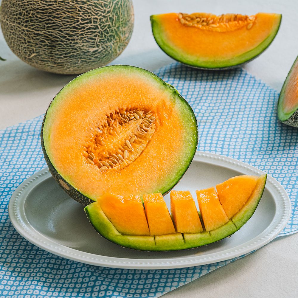 경북 못난이 그린하미과메론 랜덤과 1kg~10kg(박스포함중량) [P]