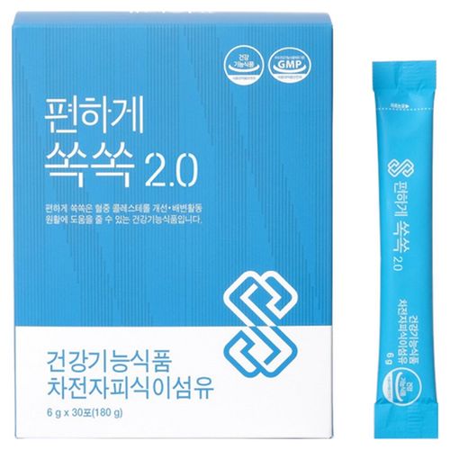 편하게쏙쏙 오리지널 발효 차전자피 식이섬유 30포