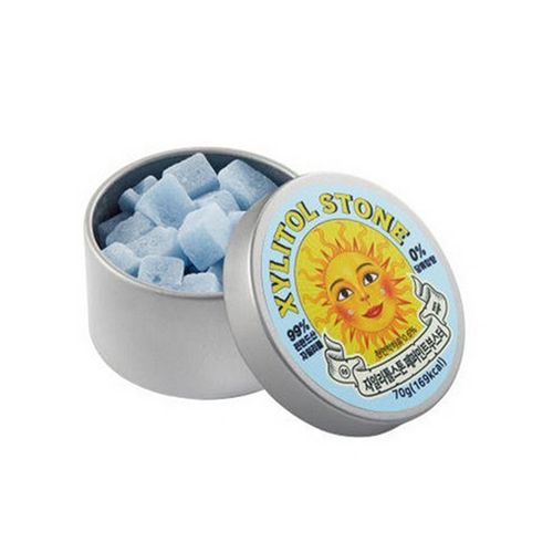 자일리톨스톤 틴케이스 페퍼민트부스터(70g)
