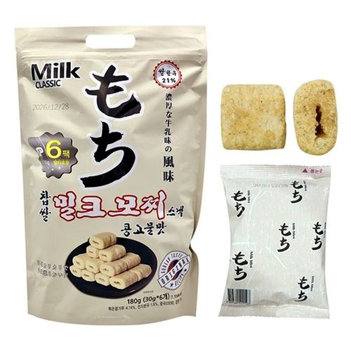 밀크클래식쌀과자 모찌스낵 콩고물맛 180g