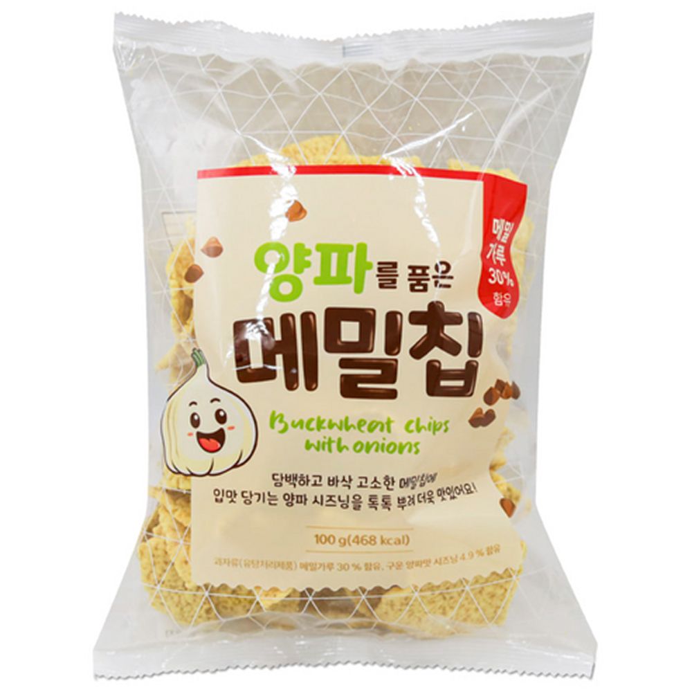 양파를 품은 메밀칩 100g