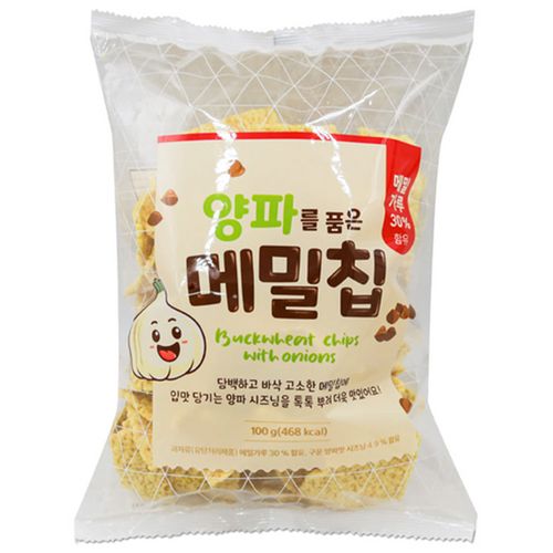 양파를 품은 메밀칩 100g