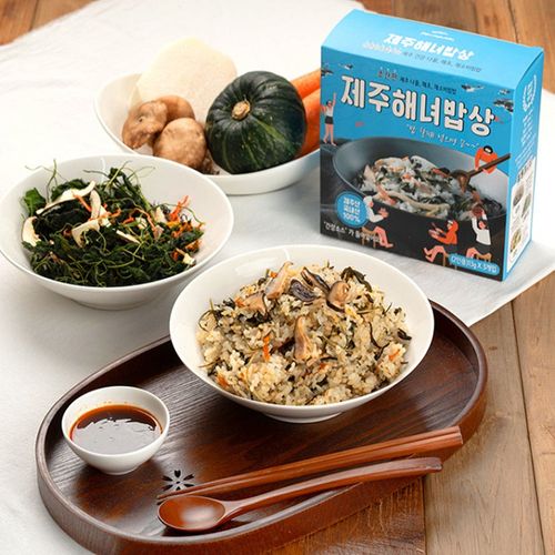 제주 건강한 간편 비빔밥 제주해녀밥상/제주건강밥상 + 간장소스